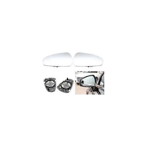 Lentes de espejos retrovisores exteriores para Audi A3 S3 (2014-2020) - Números de pieza: 8V0857535D y 8V0857536D-Crezuo