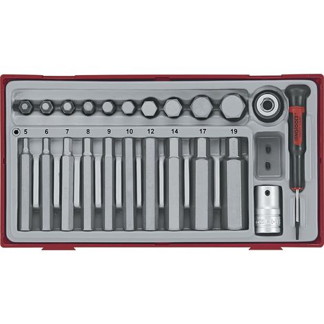 Ensemble de coques intérieures  TENGTOOLS TTHEX23 68850106 (1/3)