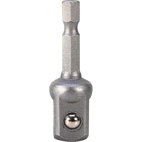Douille Adaptateur 1/2" vers Embout Hexagonal 1/4" à Roulement à Billes (1/5)