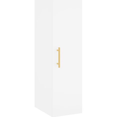 Maison Exclusive - Mobile a Parete Bianco 34,5x34x90 cm