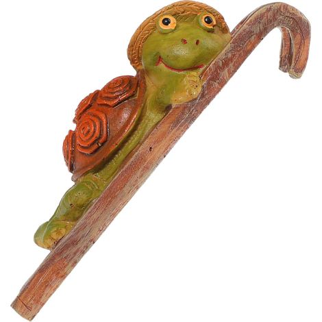 KALLORY Adorable pot de fleurs suspendu en résine forme tortue (1/5)