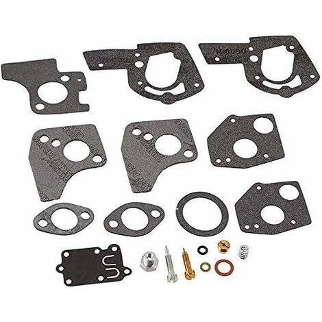Carbu Kit de Réparation, Membrane et Joints pour Carburateur Pour Briggs & Stratton 3-5 HP, PS 135292, 135292, 135232, 135212, 495606, 494624, 695547, 697014, 697153, 697776, 698083
