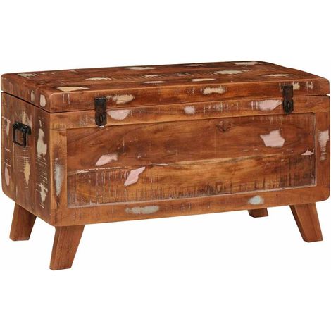 Maison Exclusive - Úložná krabice 70 x 35 x 40 cm masivní recyklované dřevo (1/5)
