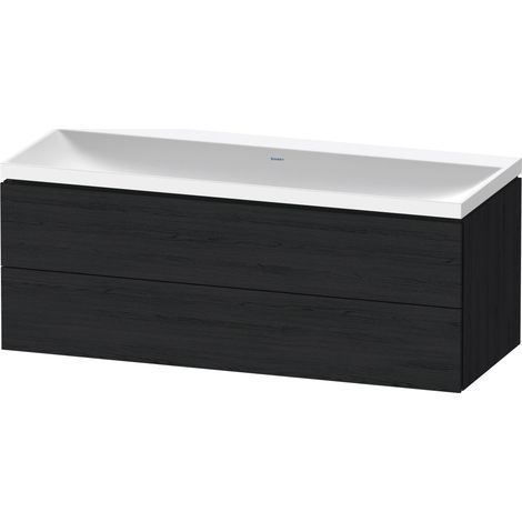 Duravit L-Cube c-shaped Ensemble suspendu, 2 tiroirs, sans