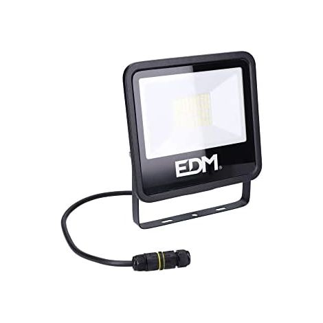 LED-Projektor 50 W 4000 lm 6400 K Kaltlicht Black Series 19,2 x 17,5 x 2,9 cm EDM