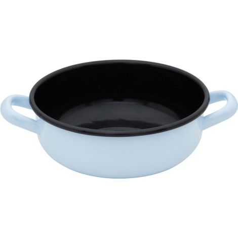 Riess Bol paysan 18cm émail à pâtisserie bleu