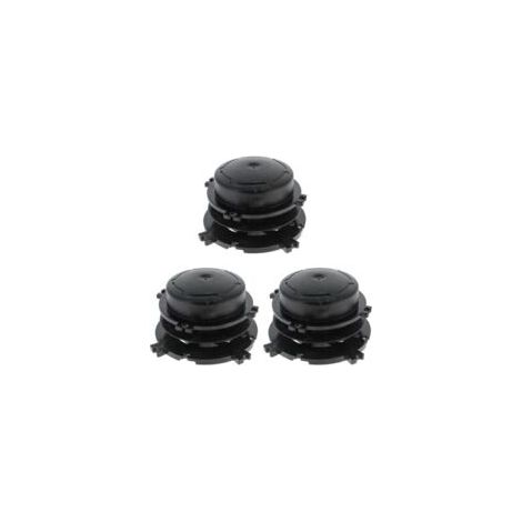 Cabezales de desbrozadora para Stihl FS-AutoCut 36-2, 46-2 y 56-2 – Materiales de primera calidad – Juego de 3 carretes de corte – Fácil cambio – 40037133001- Crezuo (1/4)