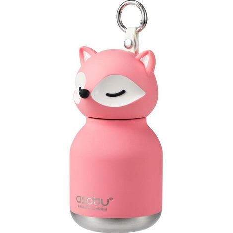 Borraccia Termica Mini Bestie Volpe 200ml Rosa ASOBU