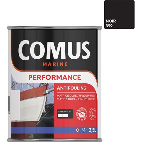 PERFORMANCE NB NOIR 2,5L - Antifouling tous bateaux et coques (sauf aluminium) - COMUS (1/4)