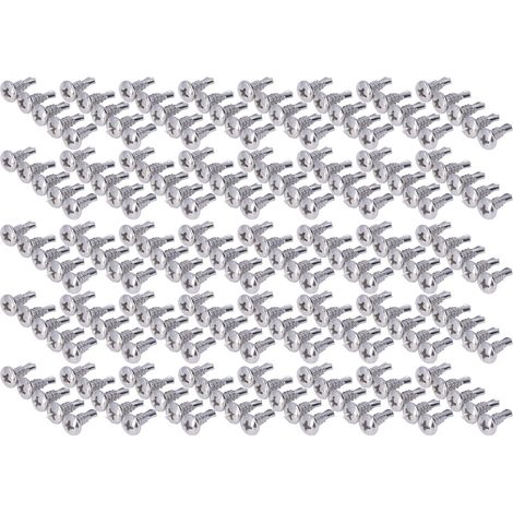 200 Stück Schrauben aus Edelstahl 304, 4,2 x 13 mm, selbstbohrend, Rundkopf, für die Heimmontage (1/5)