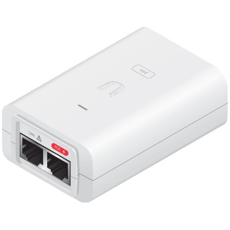 Ubiquiti POE-24-30W-G-WH iniettore PoE bianco 30W 24V (1/2)