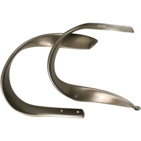 soportes decorativos de aleación de aluminio para cortinas (gris) (1/3)