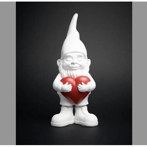 Statuetta - BLOGO DESIGN - Nani - 29 cm - Bianco - Poliresina