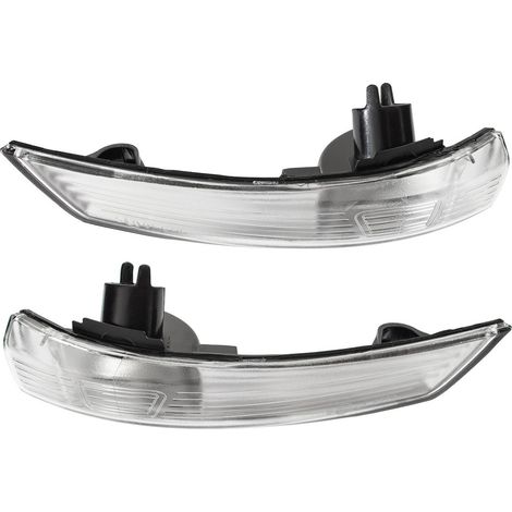 Espejo retrovisor con intermitentes izquierdo y derecho para Ford Focus II FL 07-12 (juego de 2 piezas). (1/5)