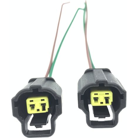 DJ70217Y-1.8-21 Wassertemperatursensor, schwarzer Sensorstecker 178390-2 mit 2-poligen Anschlüssen (1/5)