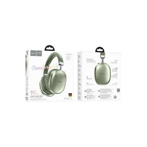 Auriculares Bluetooth Hoco W35 Max Joy Over Ear Verde