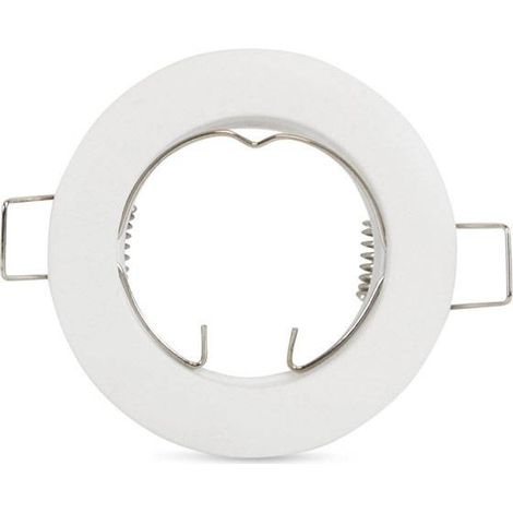 Aro Downlight Circular Para Bombilla GU10 / MR16 - Corte Ø62 Mm - Blanco (1/5)