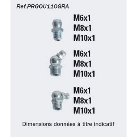 Lot 110 graisseurs en coffret - PRGOU110GRA - (1/2)