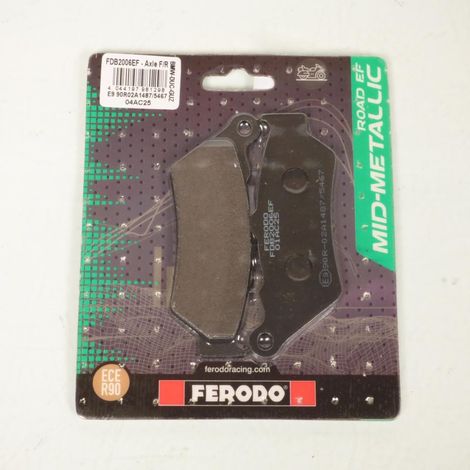 Plaquette de frein Ferodo pour Moto ROYAL ENFIELD 650 Interceptor
