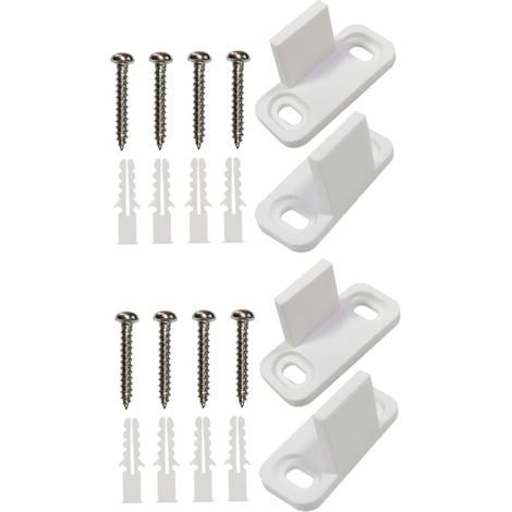 4 pièces guide de sol pour porte de grange coulissante (1/5)