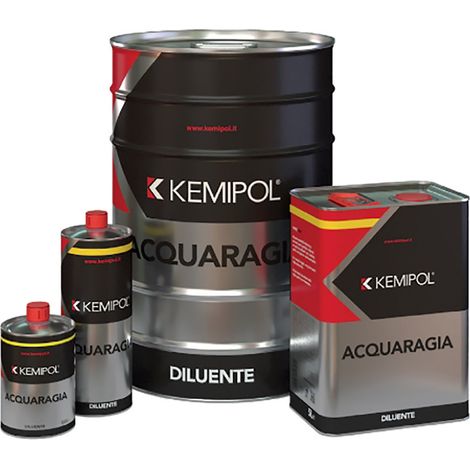 Kemipol Acquaragia Diluizione smalti vernici sintetici Solvente Pulizia attrezzi 1 lt