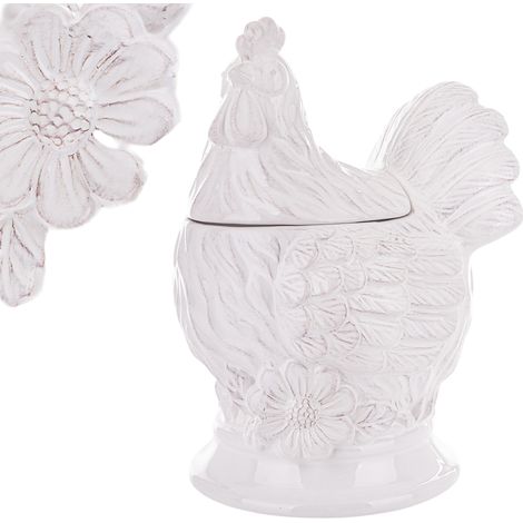 Panier décoratif de Pâques en forme de coq (25 x 16 x 18,5 cm) (1/5)