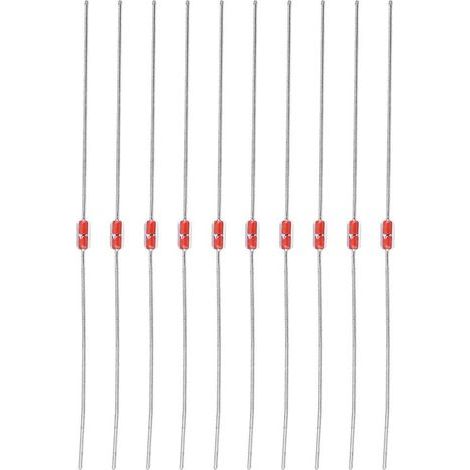 10 PCS Résistances Thermiques NTC Thermistance Contrô De La Température Mesure De La Température MF58 Appareil Éctroménager Voiture Air Condition(10K) (1/5)