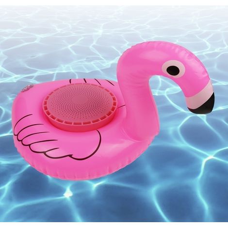 Flotador Flamenco con Altavoz Inalámbrico Diviértete en la Piscina con Estilo  Oferta exclusiva