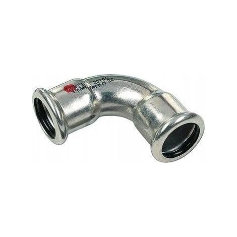 Sanha Raccord moderne chrome en laiton 76,1 mm (1/2)
