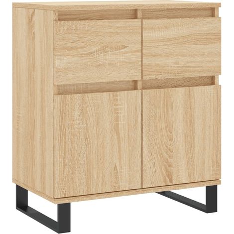 vidaXL Credenza Rovere Sonoma 60x35x70 cm in Legno Multistrato (1/5)