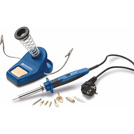 Pirografo Kemper con Supporto e Kit 7 Accessori 40 W (1/4)