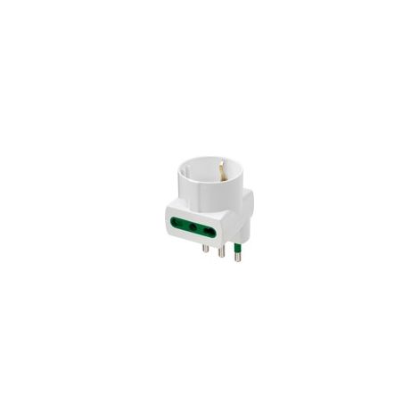 Ri.00312.B Adaptador múltiple S17+2P17/11+P30 Blanco