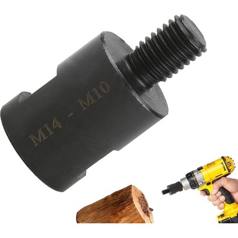 Winkelschleiferdüse, Winkelschleiferadapter für Bohrmaschinen, Bohrzubehör M14 auf M10, Winkelschleiferadapter, Winkelschleiferbohrer (1/5)