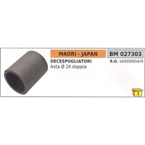Empuñadura varilla antivibración desbrozadora MAORI ASTA Ø  24 doble 027303