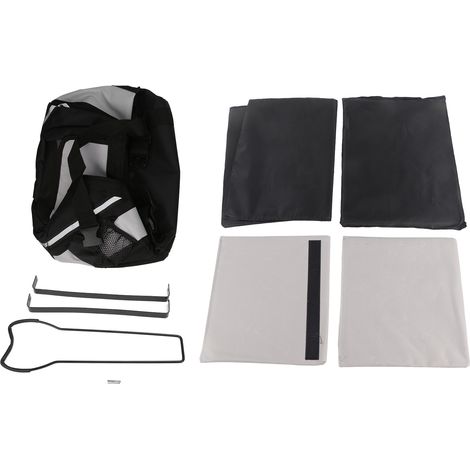 Sac de vélo pour chien, panier de transport de vélo avant détachable pour chiens de petite et moyenne taille (1/5)