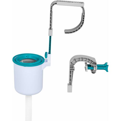 Skimmer de superficie Bestway para piscinas tubulares compatible con depuradoras de cartucho o arena de 2006 litros/hora (1/5)