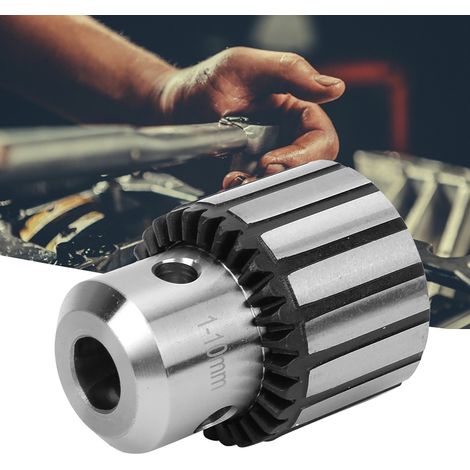 Mandrin de perçage HSS haute précision, montage conique B12, clé de 1 à 10 mm incluse (1/5)