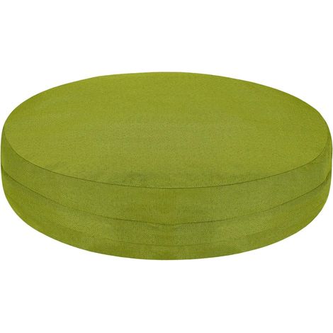 Housse De Coussin Rond, Housse De Coussin De Sol 60 cm, Housse De Protection Rond pour Tatami Et Meditation Lavable Anti-Poussiere avec Fermeture Eclair pour Salon Chambres Bureau (1/5)