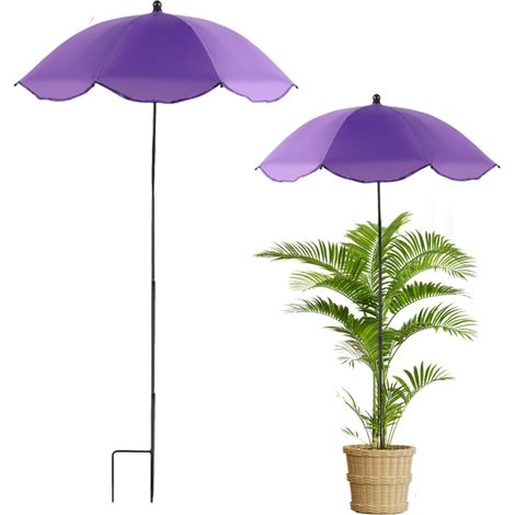Pflanzenschirm, Sonnenschutz, verstellbarer Sonnenschutz für Pflanzen, UV-beständiger Sonnenschirm für Outdoor-Pflanzen, großer Gartenschirm für Innenhöfe, Terrassen, Veranden (1/5)