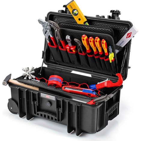 KNIPEX 00 21 33 S Valigia portautensili "Robust26 Move" Sanitari 17 pezzi (1/5)