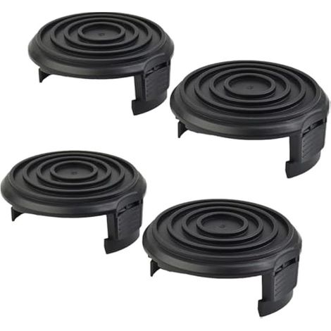 4 capuchons de bobine pour débroussailleuse, compatibles avec modèles Parkside PRT550 A1/A3/A5 et Florabest FRT550 A1 (1/5)
