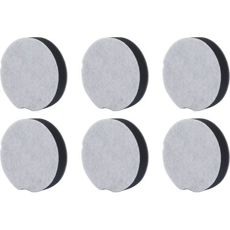 Filtre pour aspirateur Bissell 1520 référence 1604896 – Lot de 6 en silicone et ABS (1/5)