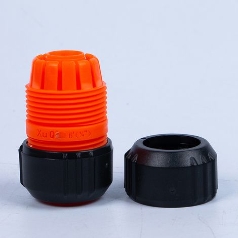 Conector de manguera a prueba de fugas, adaptador de agua para jardín, conector de 1,9 cm con construcción robusta, accesorio de latón duradero, diseño (1/5)