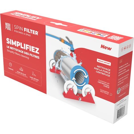 Support de nettoyage pour cartouches de filtration Spin Filter - NODIROLLER - NDV-400-0009 (1/3)