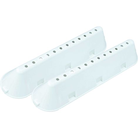 vhbw 2x Aletas tambor compatible con Whirlpool FWG71083W, FWG71283W, FWG81284SBS, FWG71484WE, FWG71484WS, FWG71284W, FWG71484W lavadora