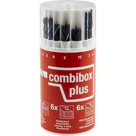 Coffret de forets RS PRO HSS 3mm à 10mm, 18 pièces ( Prix pour 1 Jeu ) (1/3)