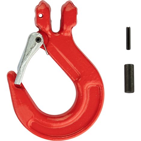 Kettenhaken Haken Lasthaken Gabelkopfhaken Wirbelhaken 6mm (1/4)