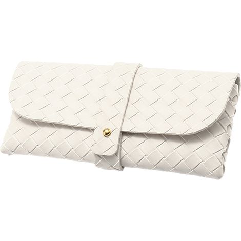Étui à lunettes portable en cuir, étui souple pour lunettes de soleil pour femmes et hommes, format horizontal (1/5)