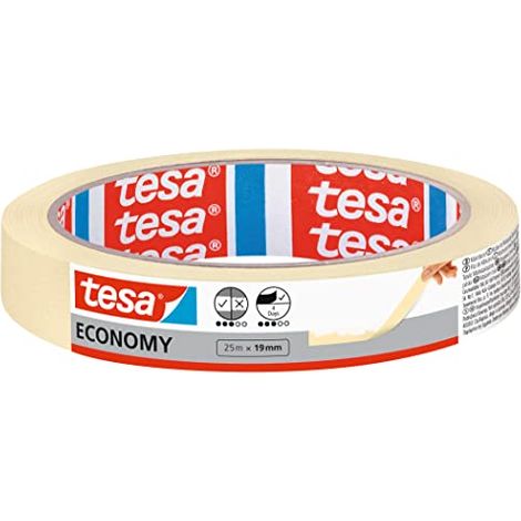 Tesa nastro adesivo universale beige in carta naturale (1/4)