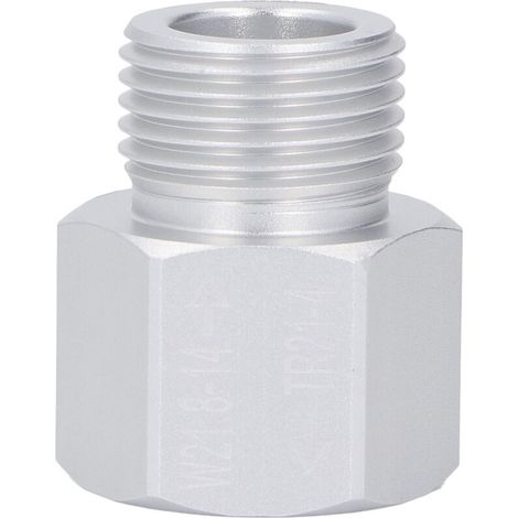 Fabater ConvertisSeur de Cylindre de Soude, Adaptateur de Bouteille de Soude en Alliage D 'aluminium Haute Resesance Portable Tr21 4 à W21.8 14 pour LE Remontement LE